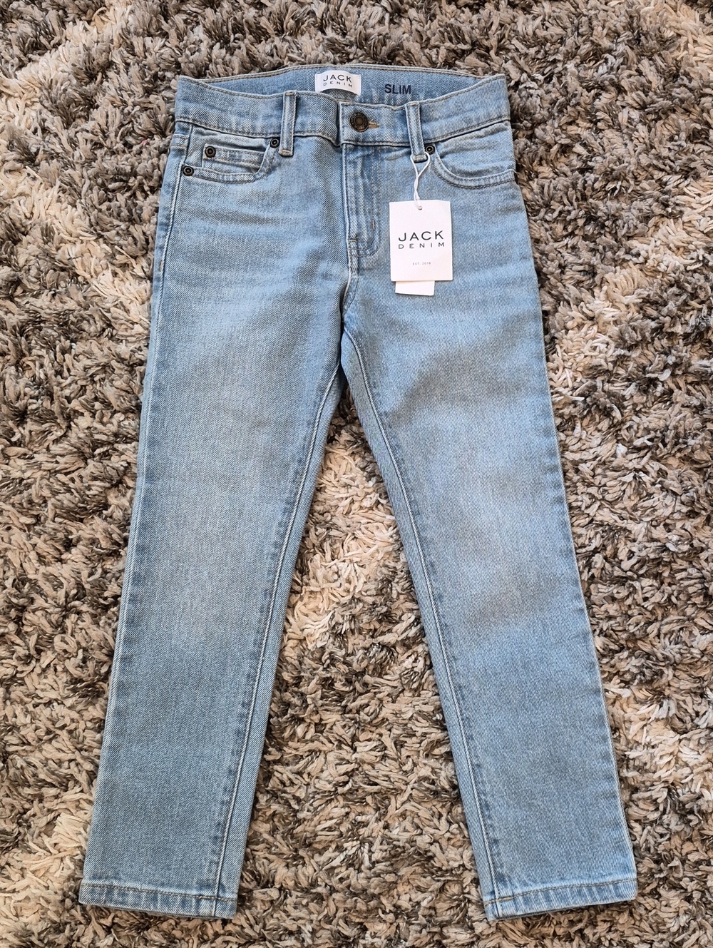 Janie and Jack Boys Slim Fit Jeans